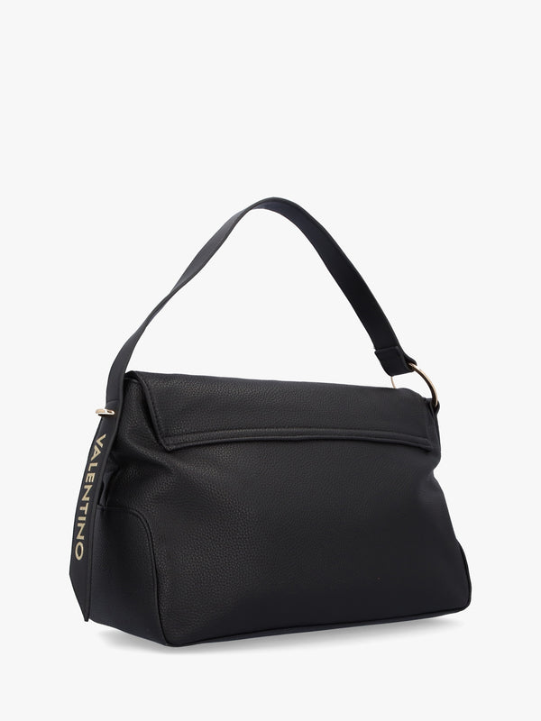 Peonies Nero Shoulder Bag