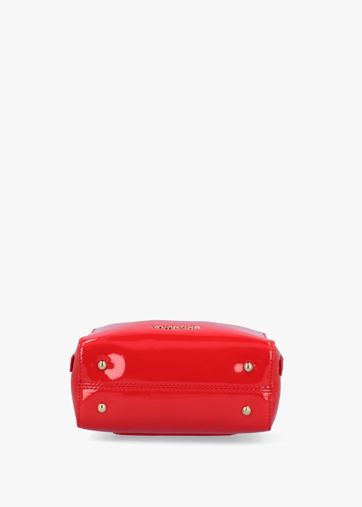 Pattie Patent Rosso Camera Bag