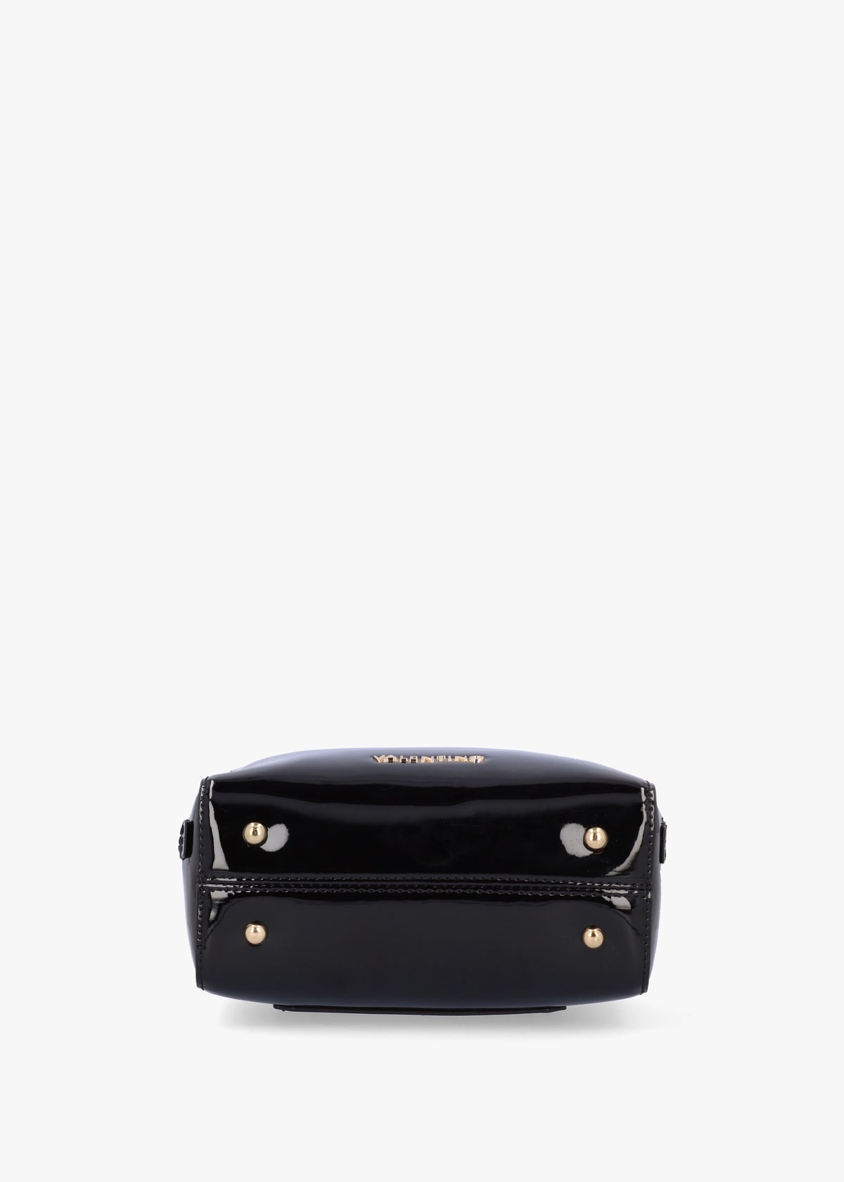 Pattie Patent Nero Camera Bag
