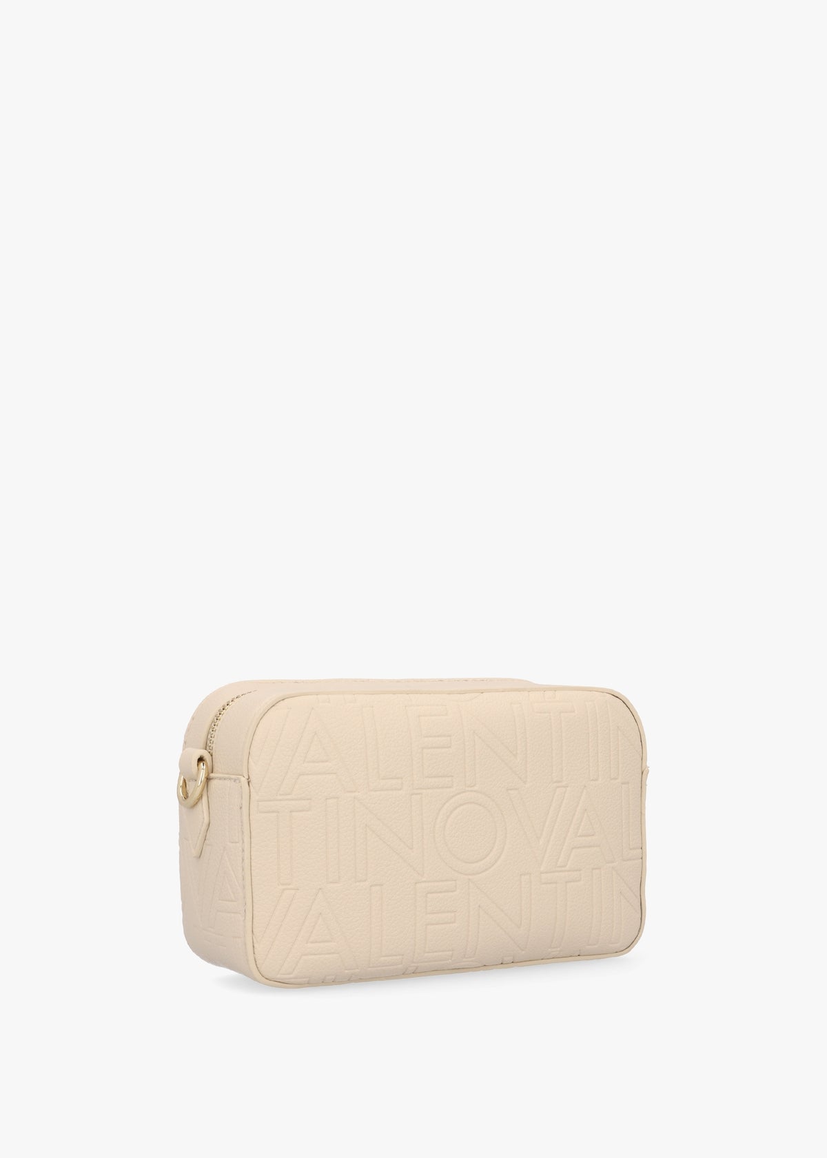 Pansy Ecru Logo Camera Bag