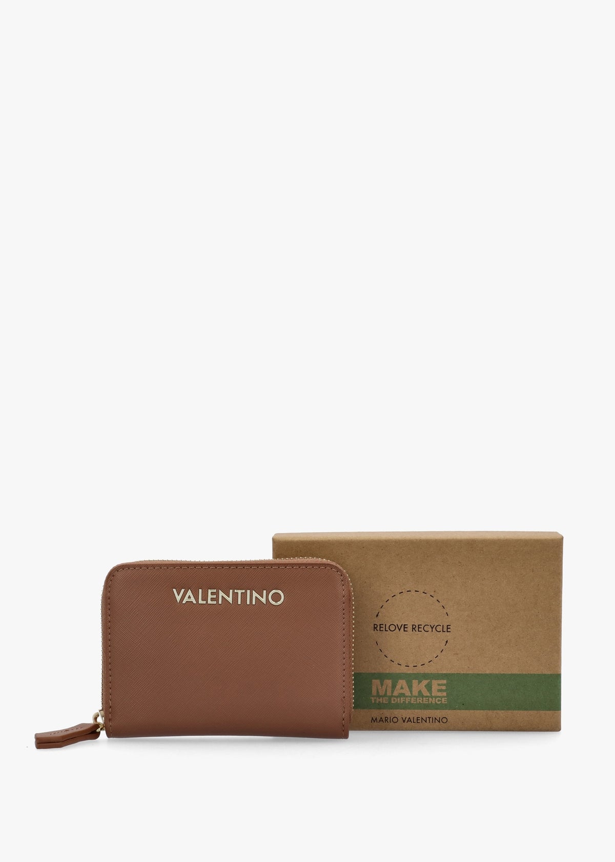 Zero II Cuoio Zip Around Purse