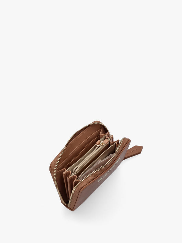 Zero II Cuoio Zip Around Purse