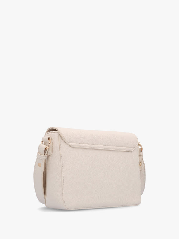 Rised Ecru Cross-Body Bag