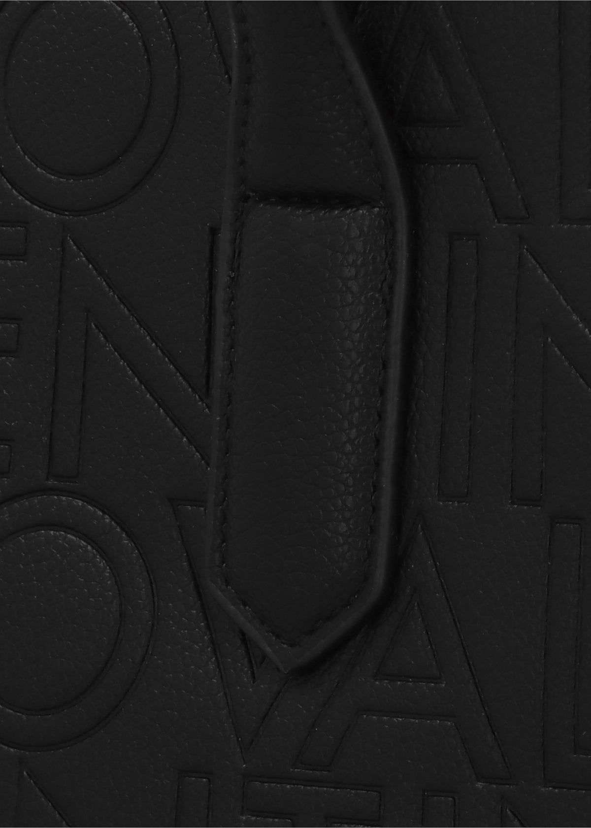 Pansy Nero Logo Shopper Bag