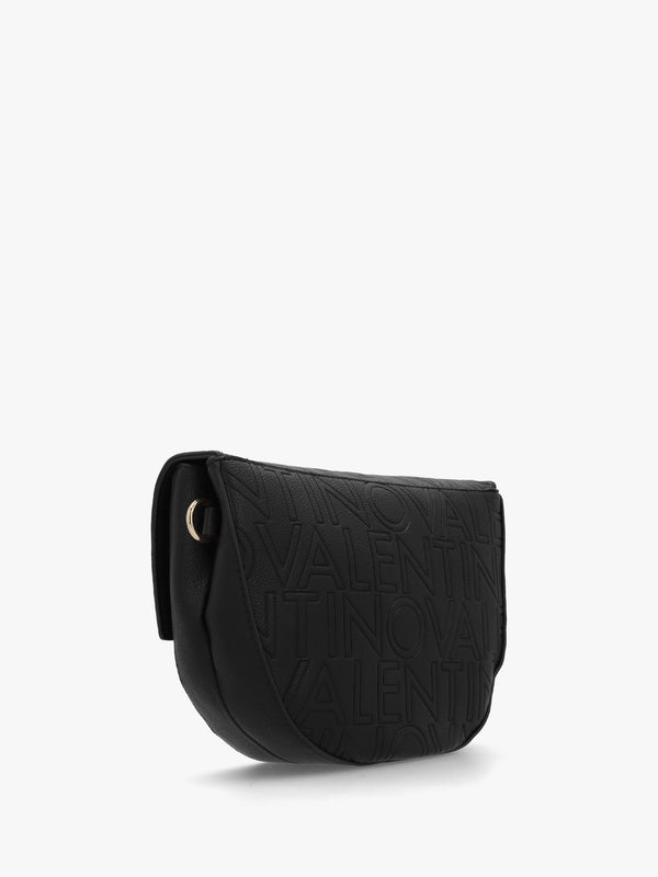Pansy Logo Nero Satchel Bag