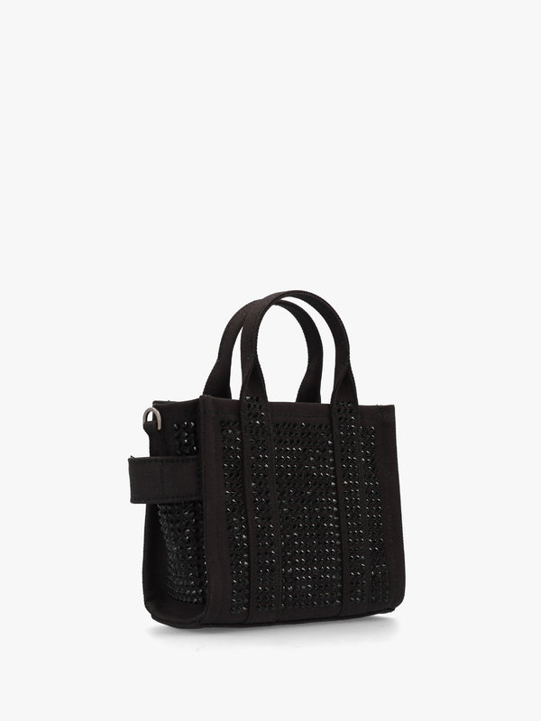The Crystal Canvas Black Cross-Body Bag