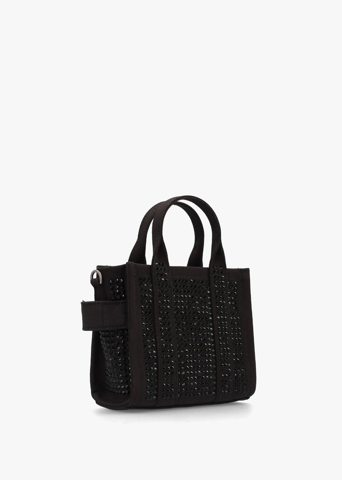 The Crystal Canvas Black Cross-Body Bag