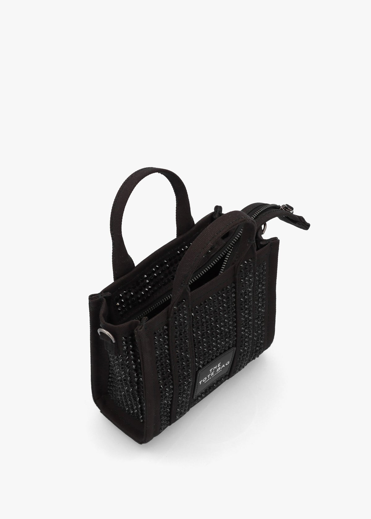 The Crystal Canvas Black Cross-Body Bag