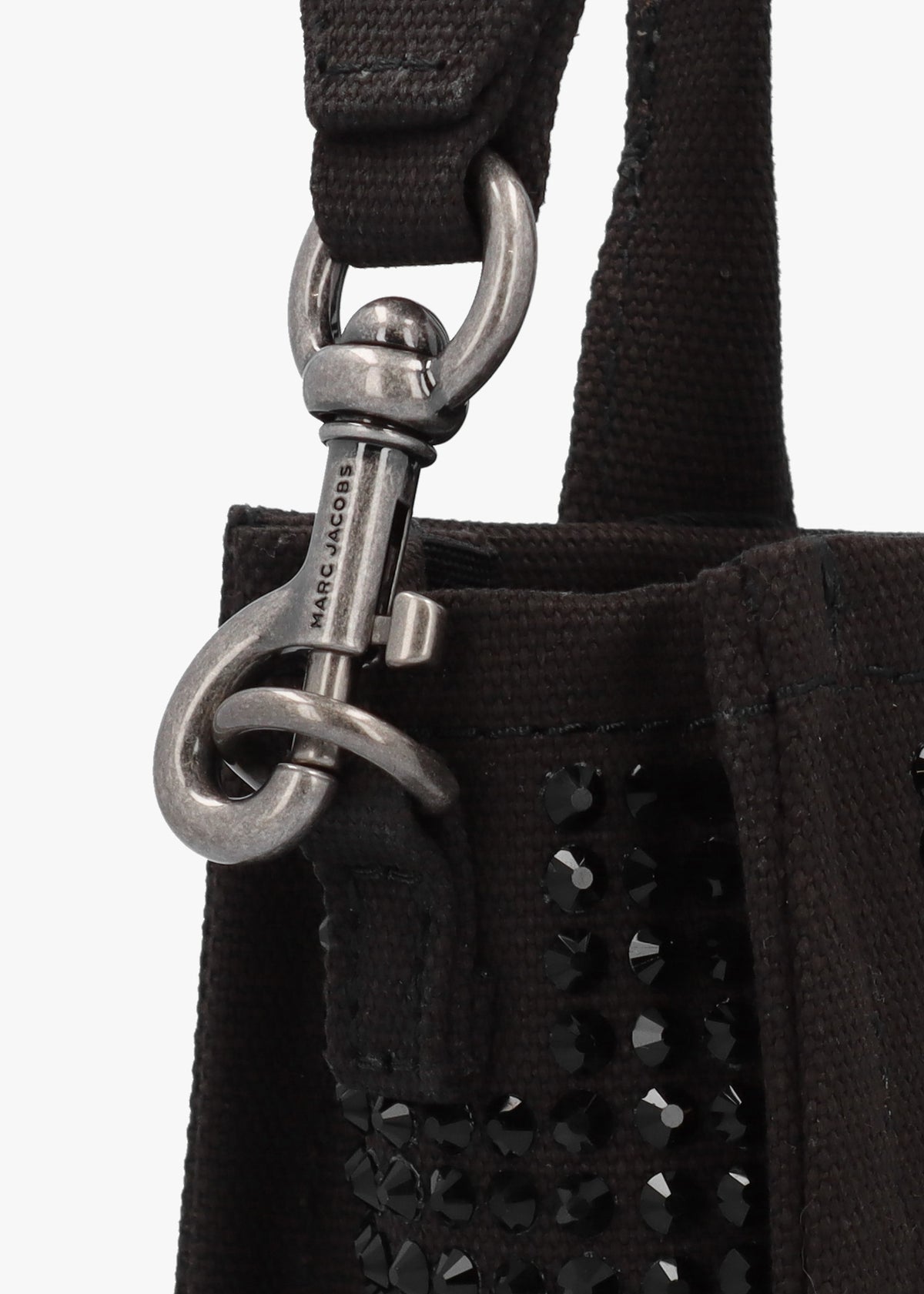The Crystal Canvas Black Cross-Body Bag