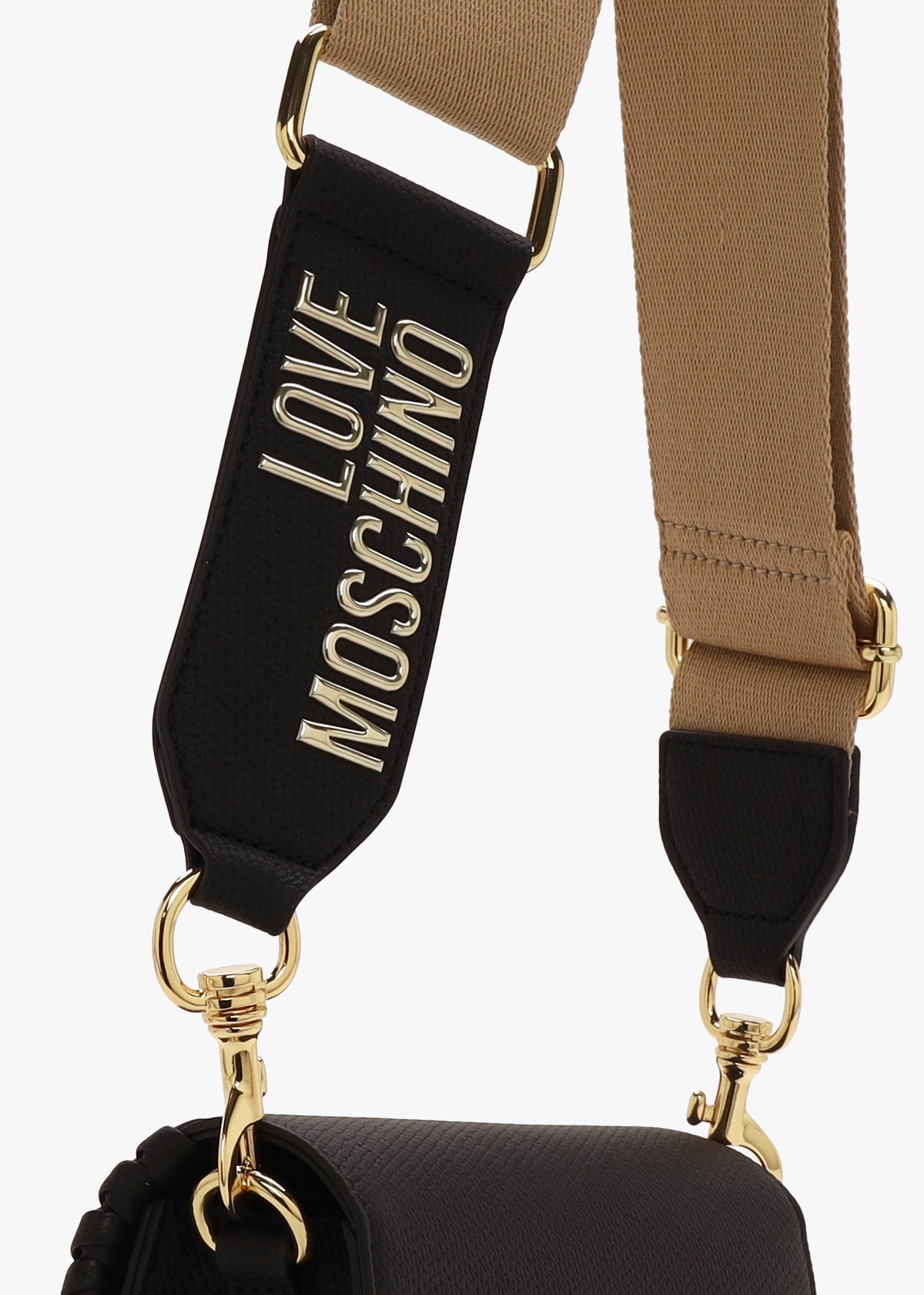 Whipstitch Nero Cross-Body Bag
