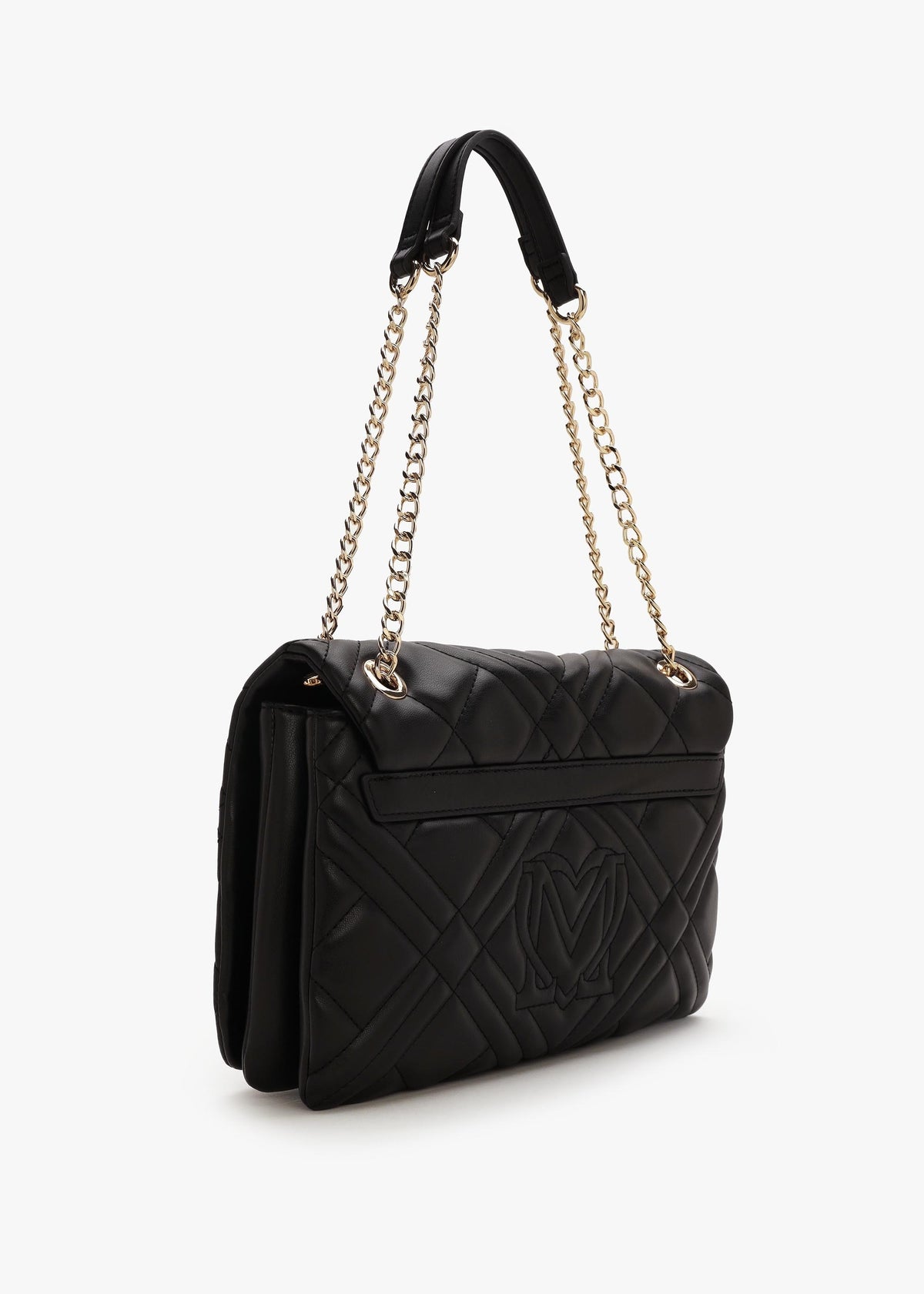 Diamond Quilt III Nero Shoulder Bag