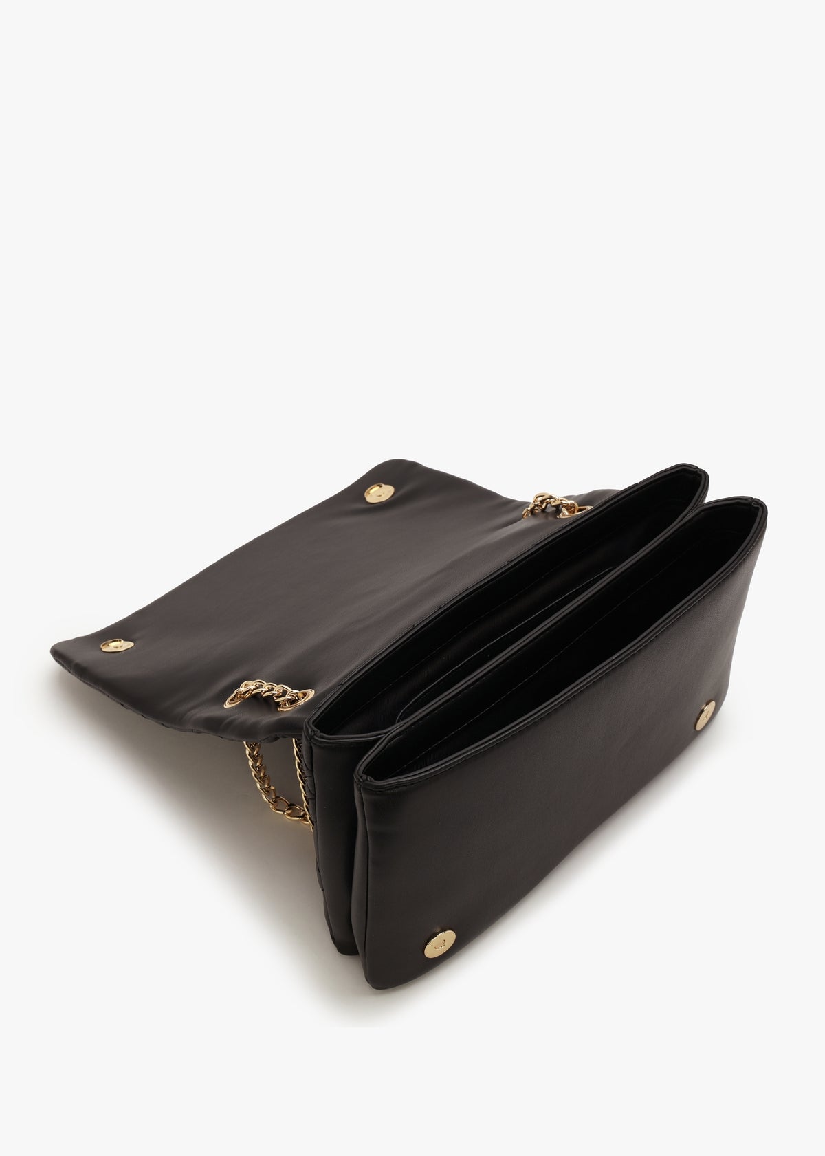 Diamond Quilt III Nero Shoulder Bag