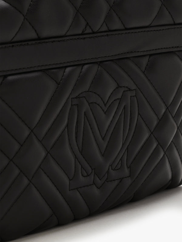 Diamond Quilt III Nero Shoulder Bag