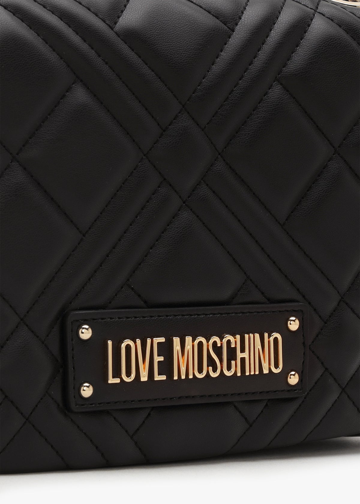 Diamond Quilt III Nero Shoulder Bag