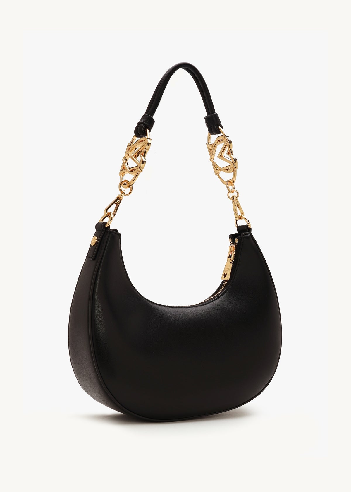 Jewel Nero Baguette Shoulder Bag