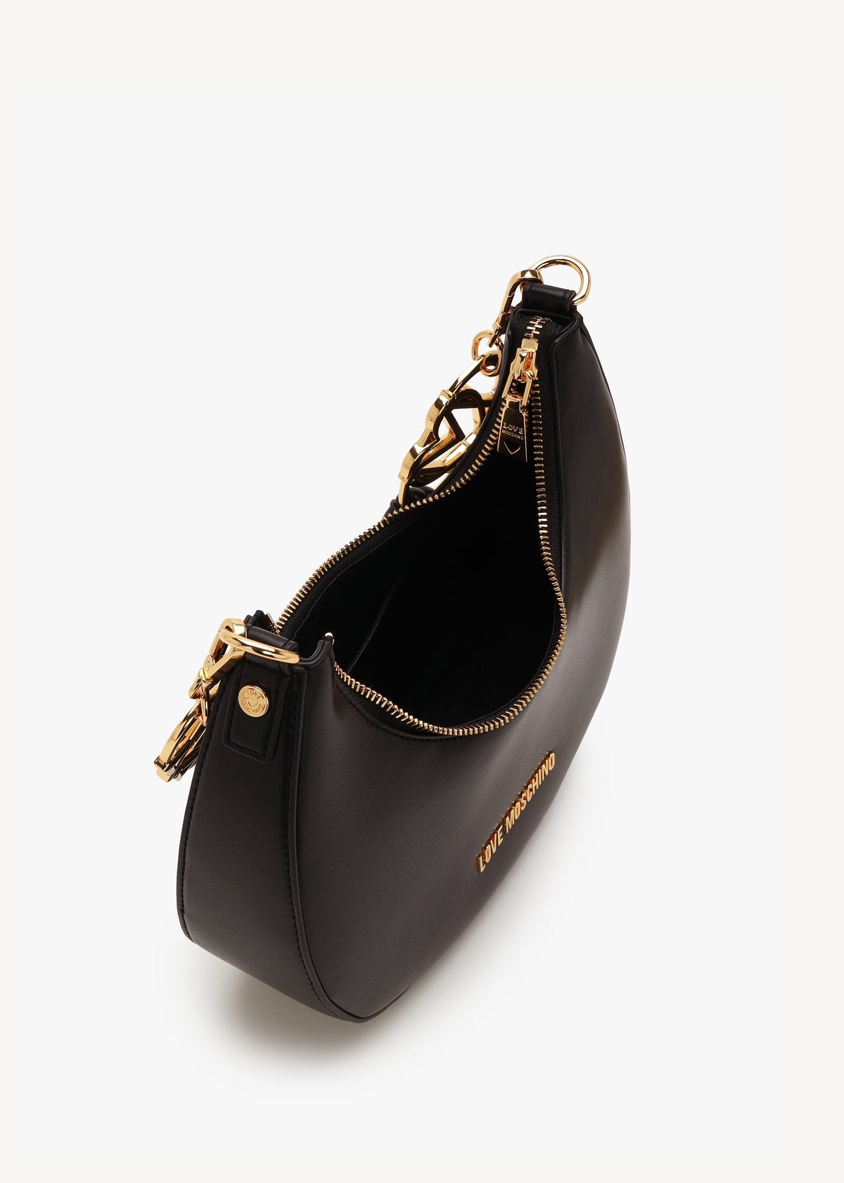 Jewel Nero Baguette Shoulder Bag