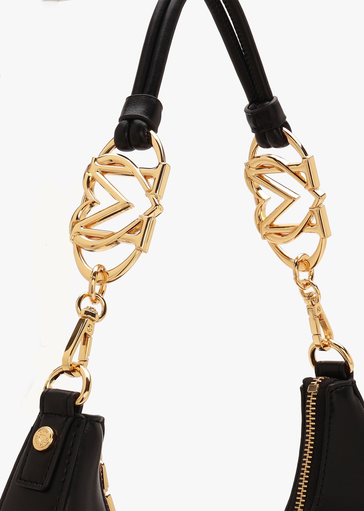 Jewel Nero Baguette Shoulder Bag