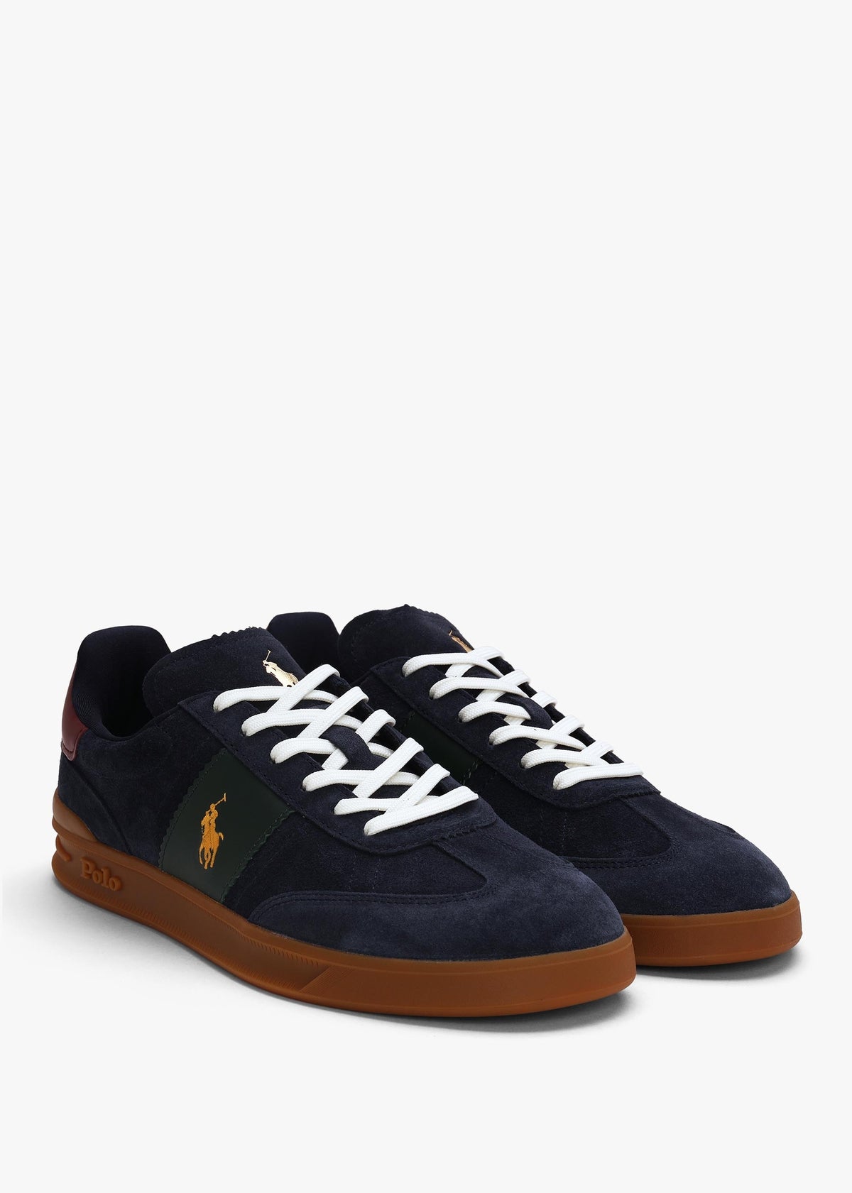 Men’s Heritage Aera Navy Multi Suede Trainers