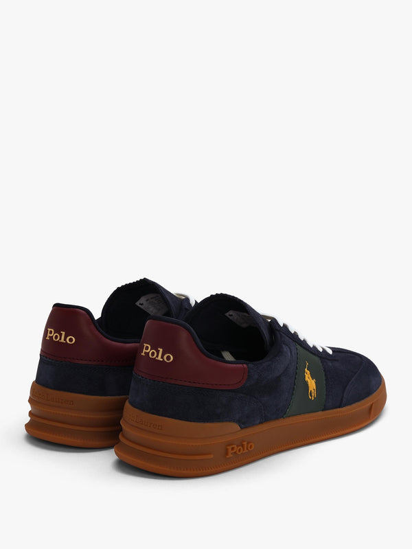 Men’s Heritage Aera Navy Multi Suede Trainers