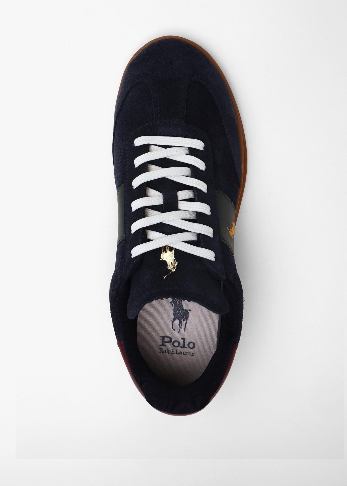 Men’s Heritage Aera Navy Multi Suede Trainers