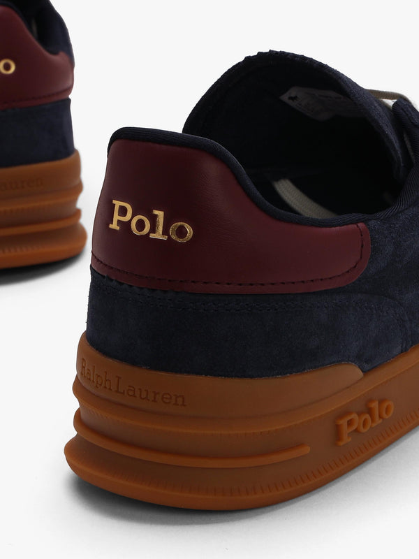 Men’s Heritage Aera Navy Multi Suede Trainers