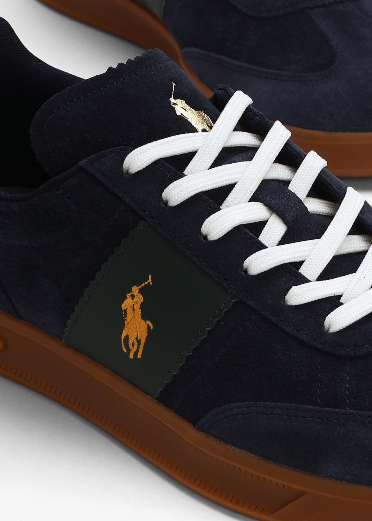 Men’s Heritage Aera Navy Multi Suede Trainers
