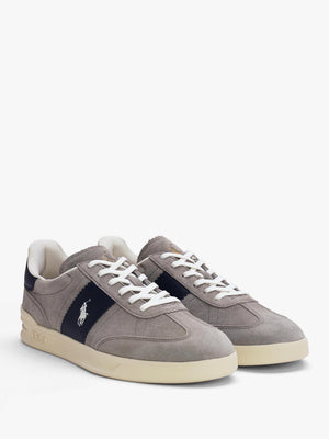 Men’s Heritage Aera Grey & Navy Suede Trainers