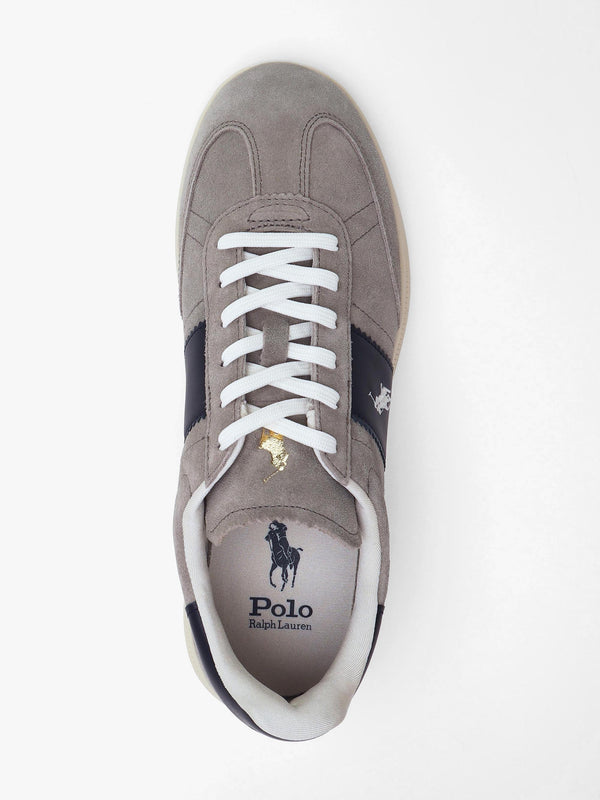 Men’s Heritage Aera Grey & Navy Suede Trainers