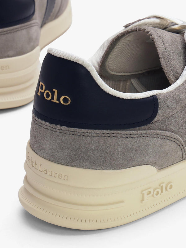 Men’s Heritage Aera Grey & Navy Suede Trainers