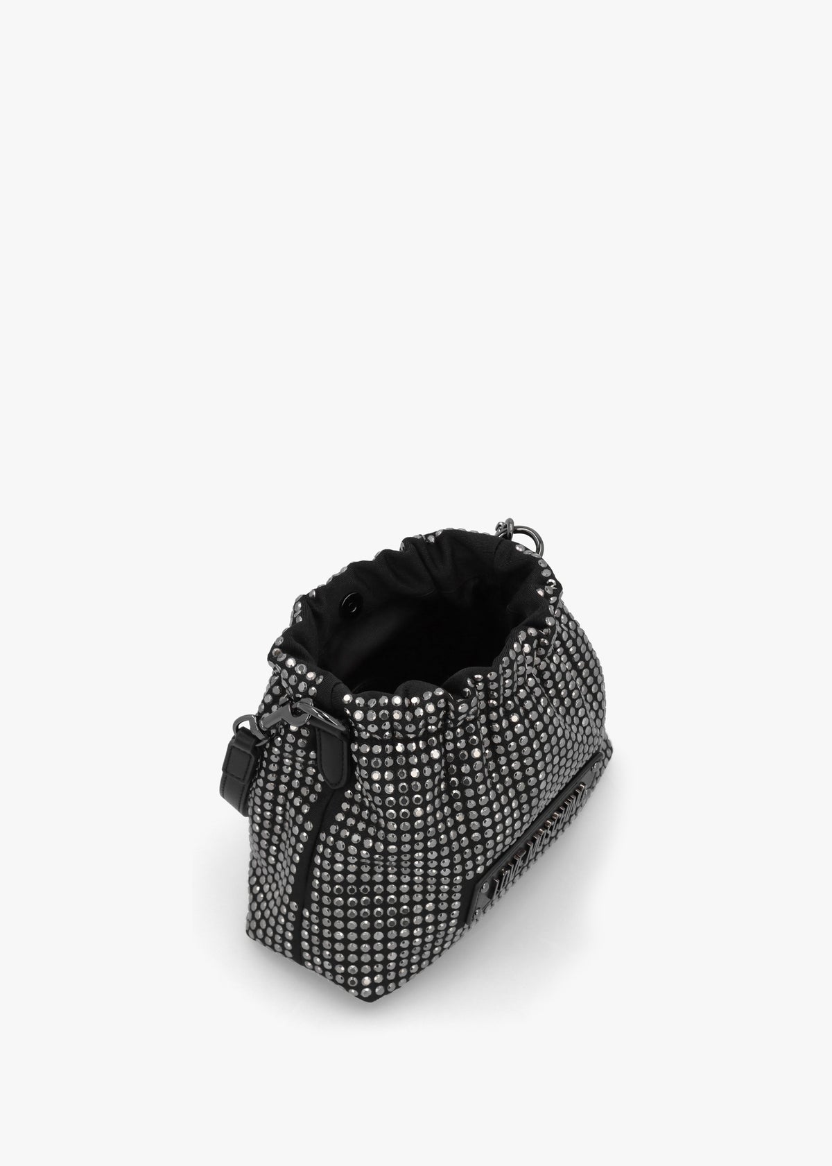 Sparkling Nero Bucket Bag