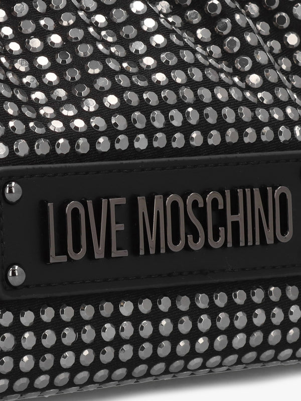 Sparkling Nero Bucket Bag