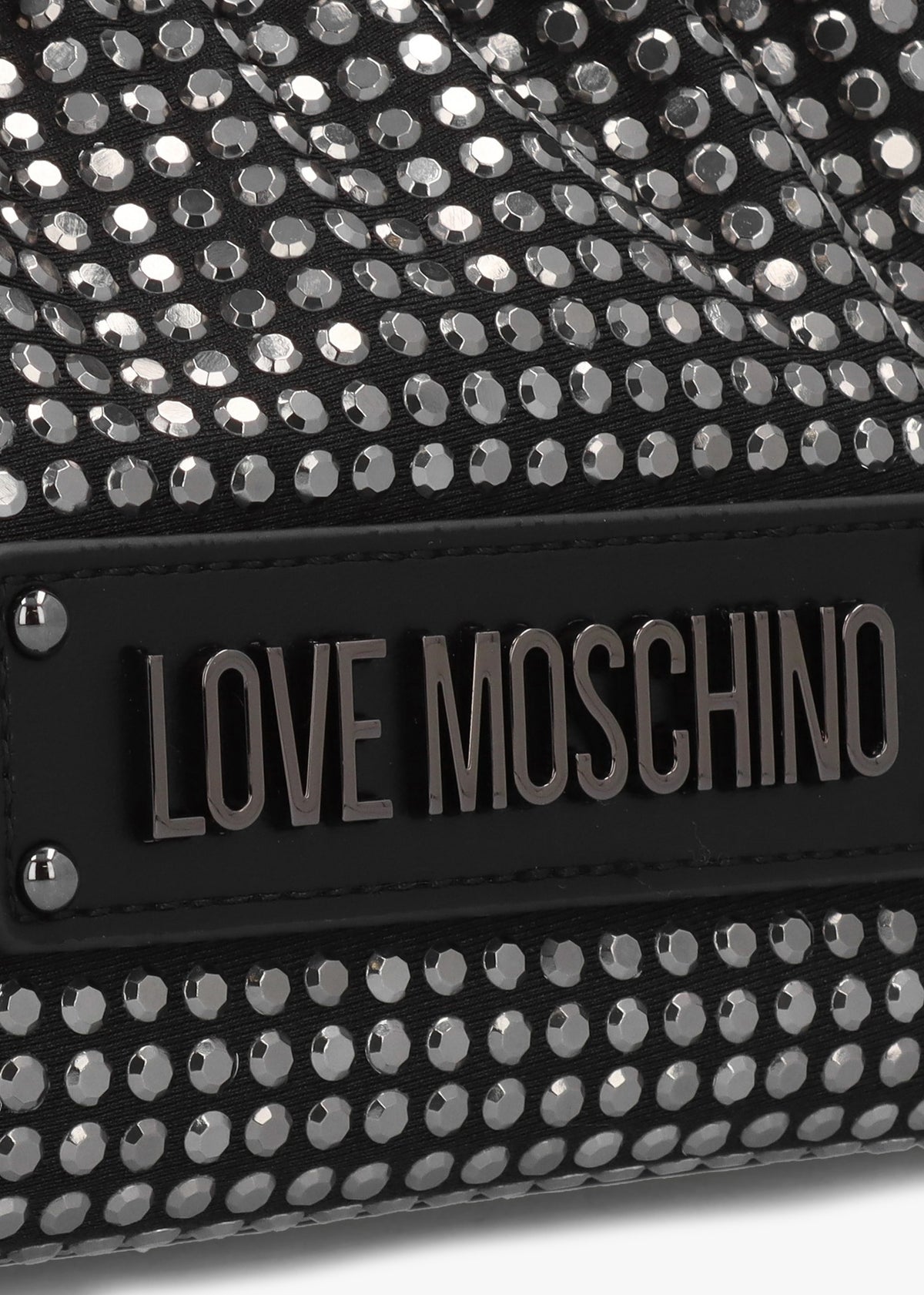 Sparkling Nero Bucket Bag