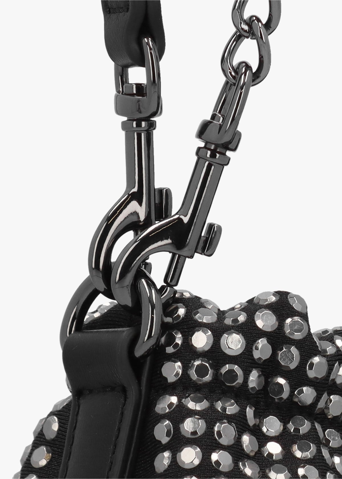 Sparkling Nero Bucket Bag