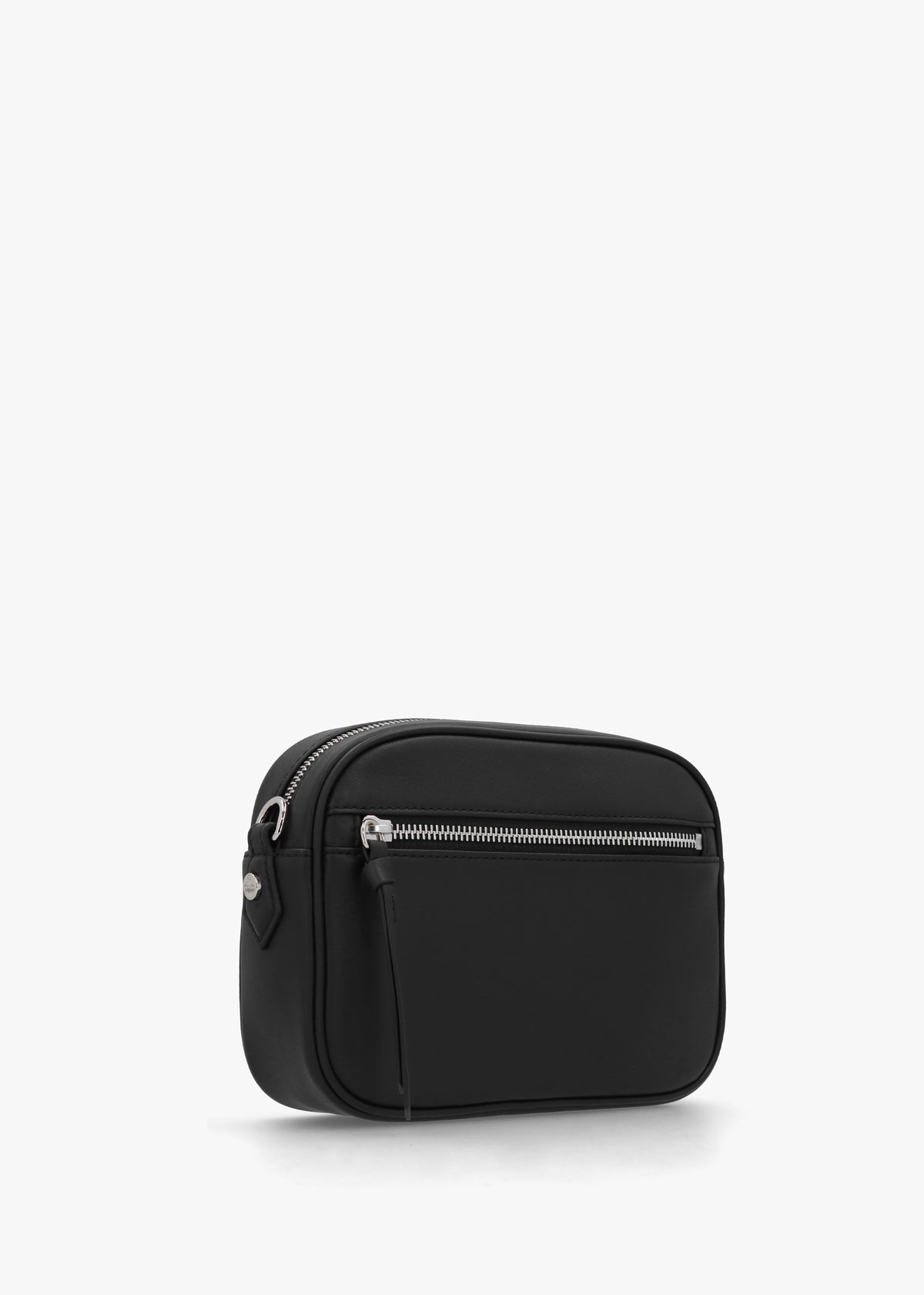 Anna Injected Orb Black Smooth Leather Camera Bag