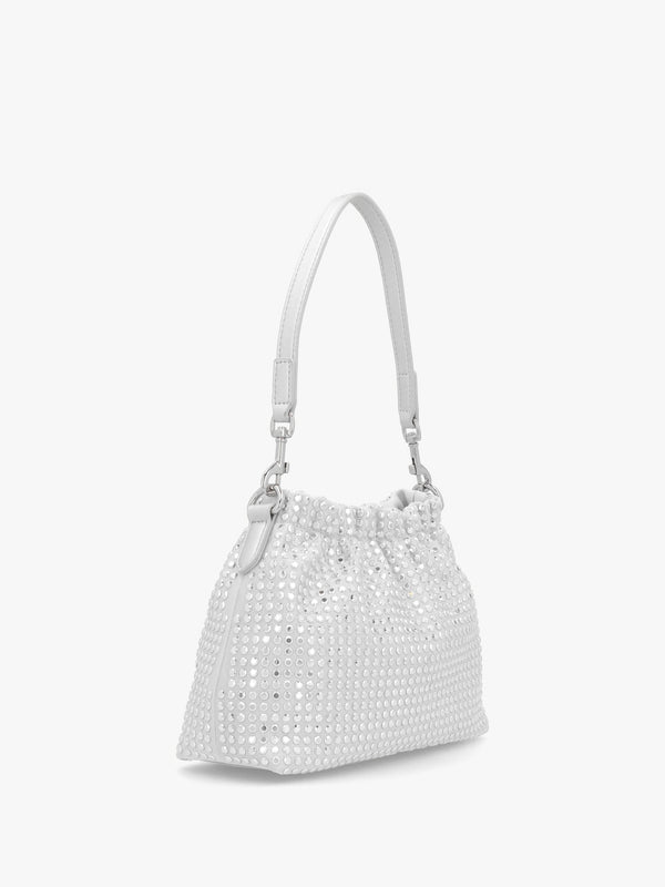 Sparkling Silver Bucket Bag