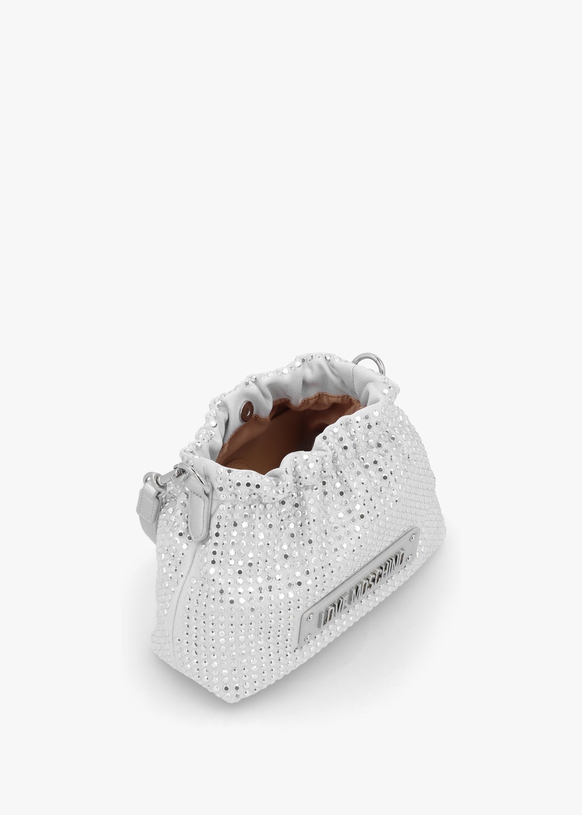 Sparkling Silver Bucket Bag