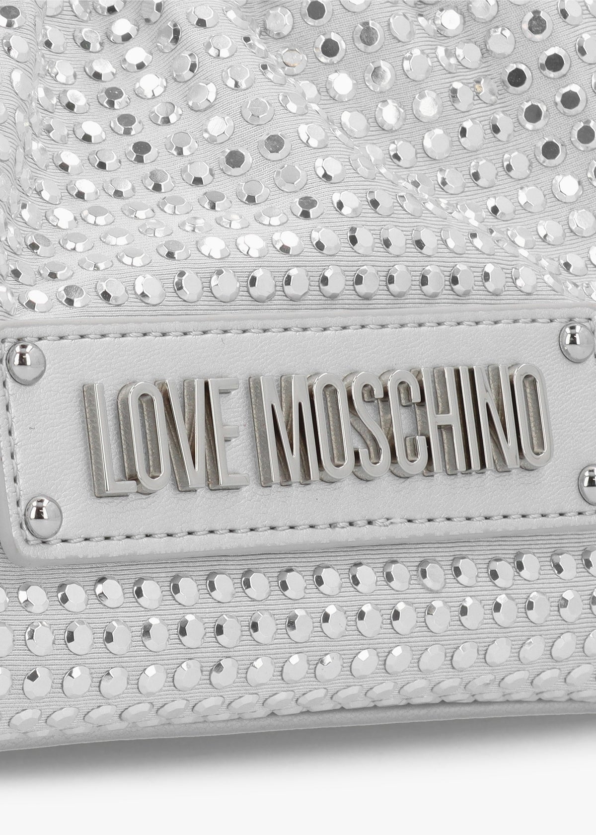 Sparkling Silver Bucket Bag