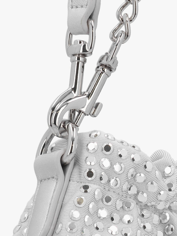 Sparkling Silver Bucket Bag
