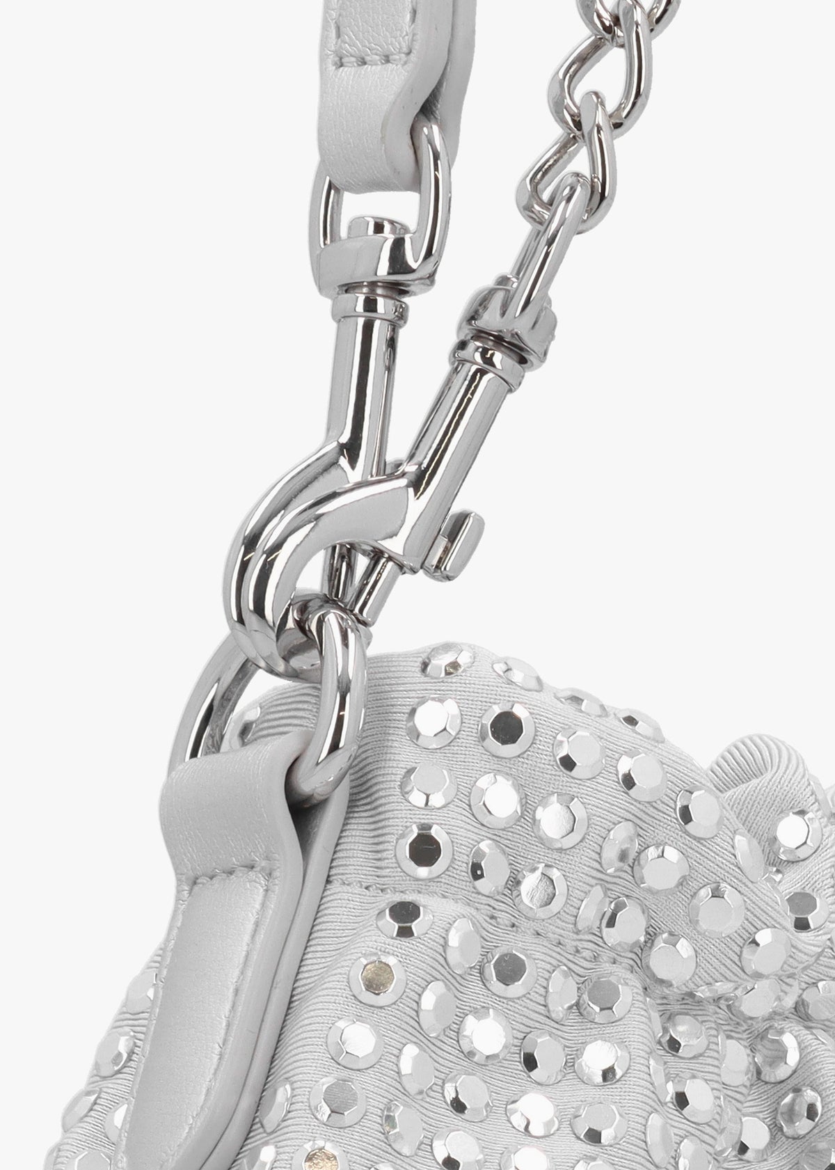 Sparkling Silver Bucket Bag