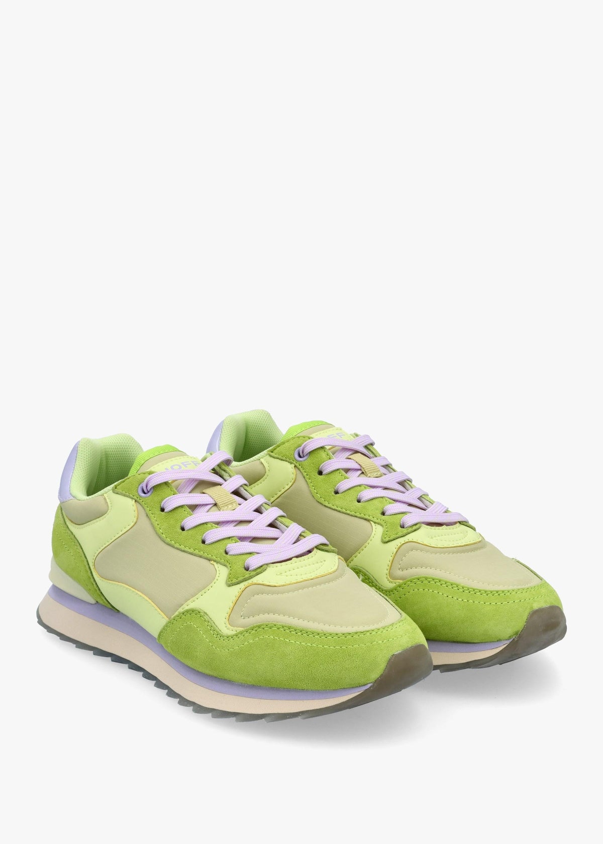 Women’s City Kathmandu Multicoloured Suede Trainers