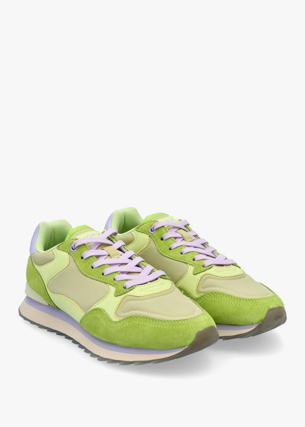 Women’s City Kathmandu Multicoloured Suede Trainers