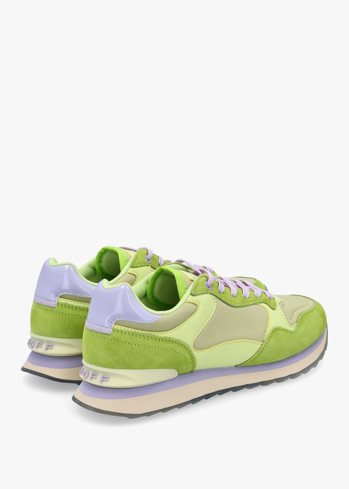 Women’s City Kathmandu Multicoloured Suede Trainers