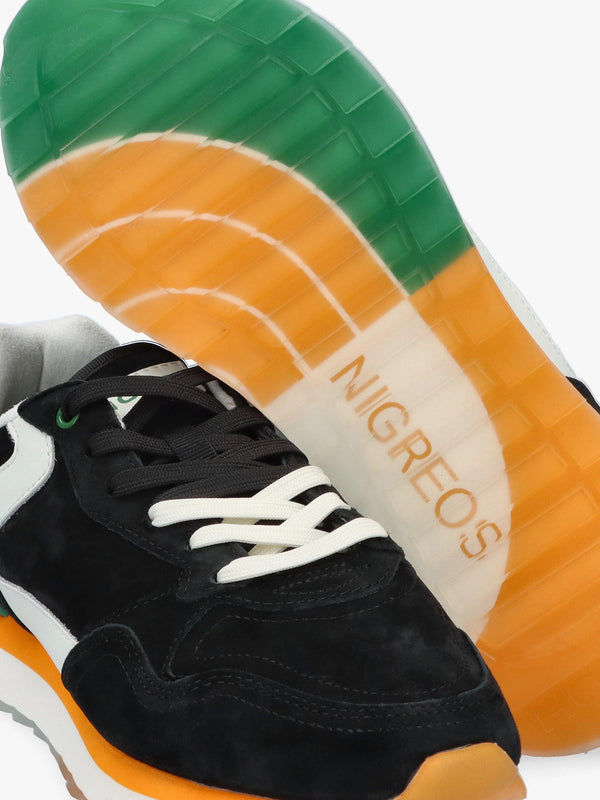 Women’s Nigeros Multicoloured Suede Trainers