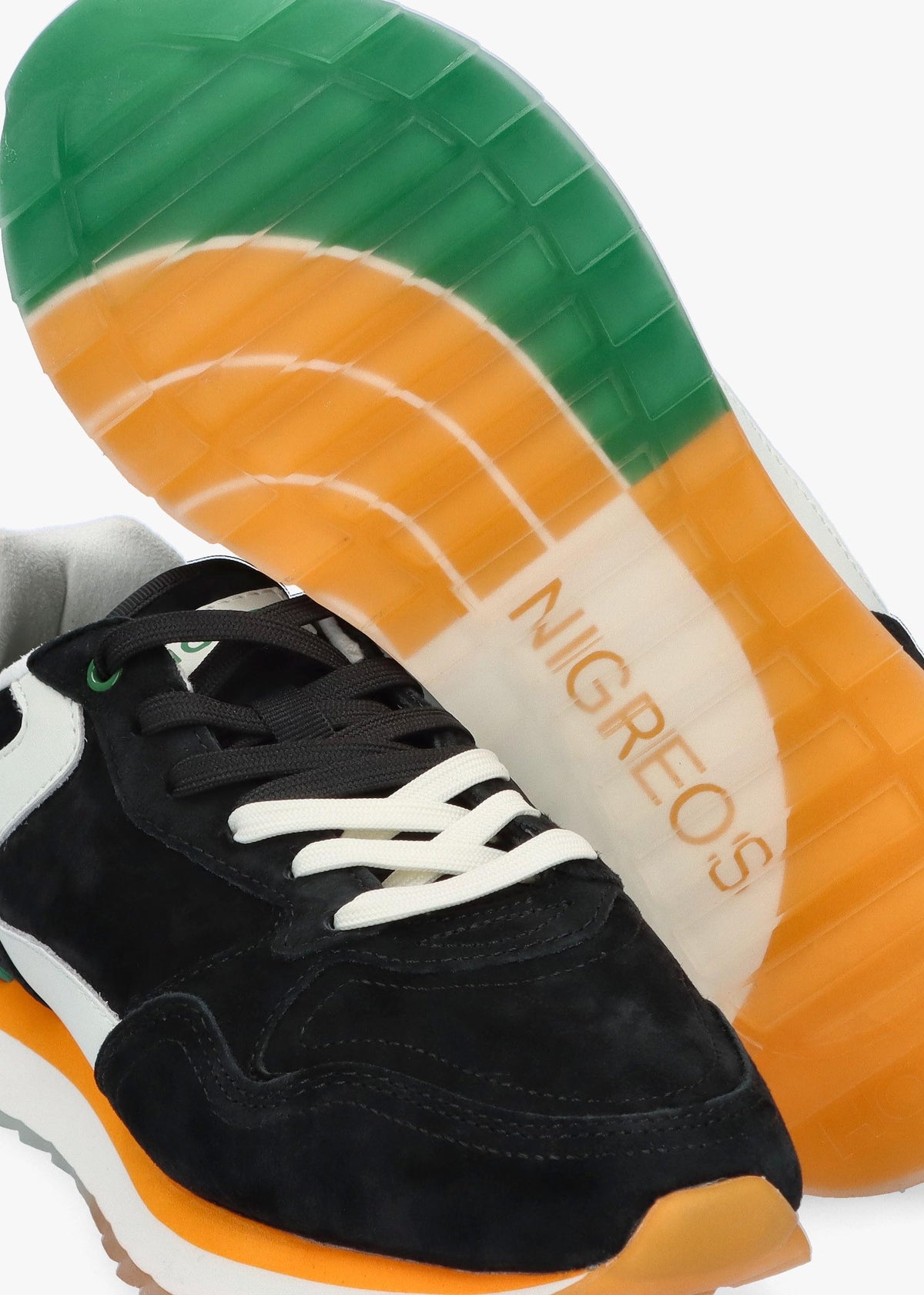 Women’s Nigeros Multicoloured Suede Trainers