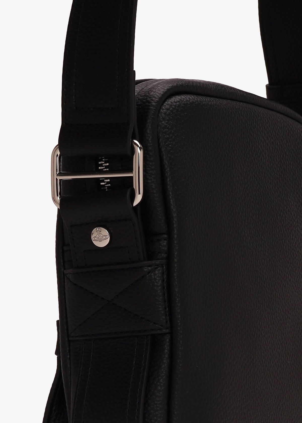 Men's Small Jackson Black Cross-Body Satchel Bag