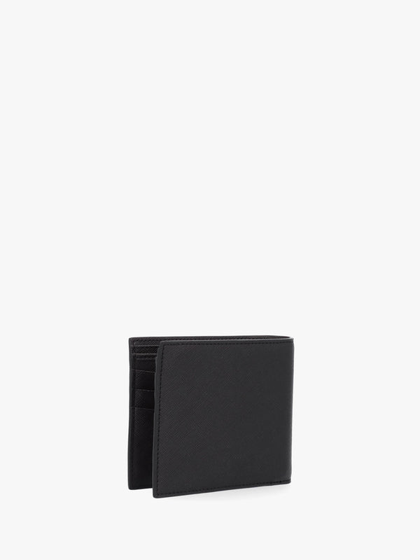 Men's Billfold Black Wallet