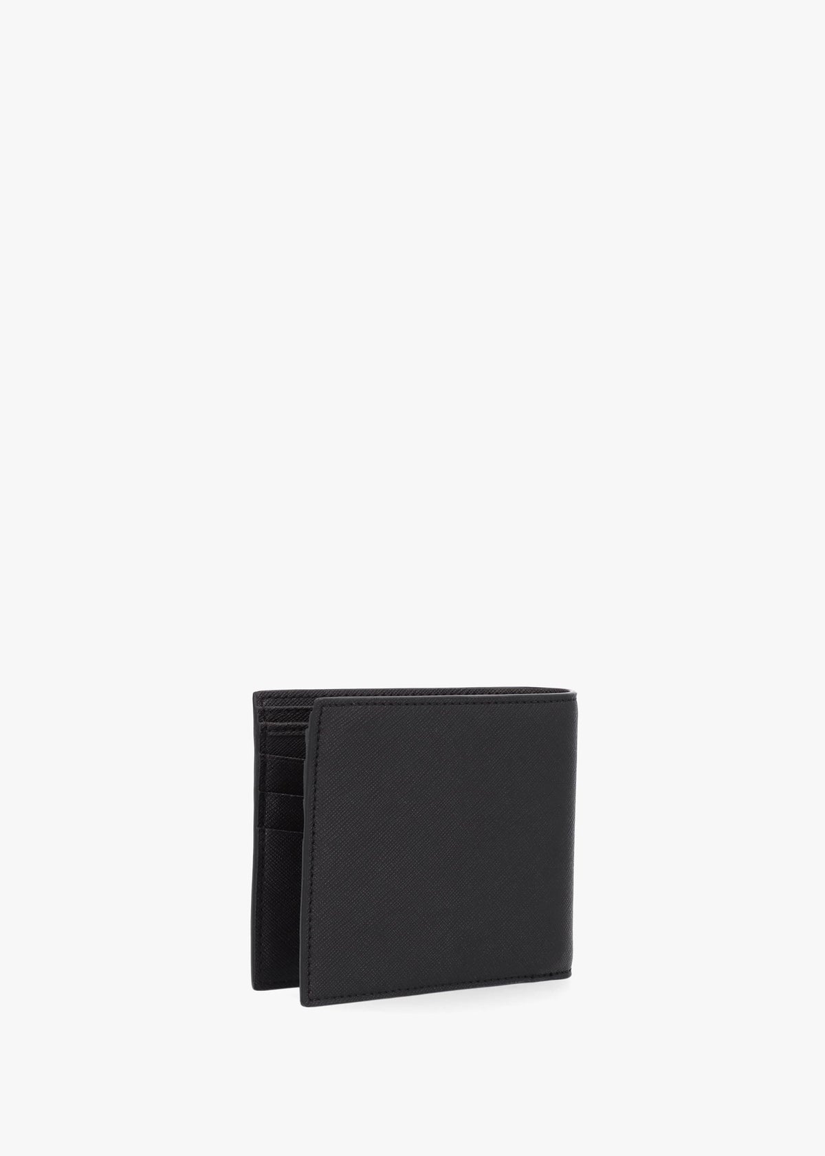 Men's Billfold Black Wallet