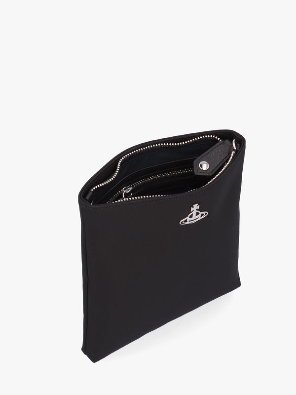 Squire Square Black Cross-Body Bag