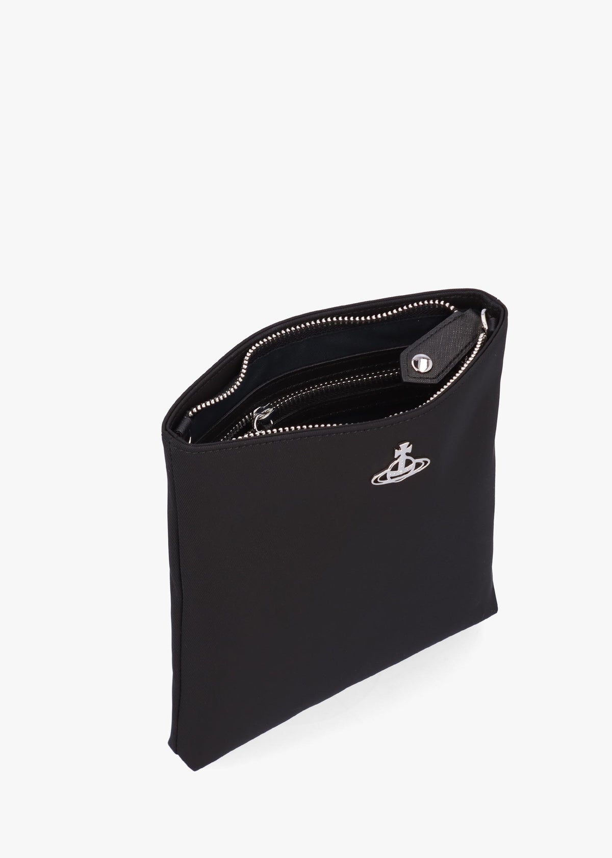 Squire Square Black Cross-Body Bag