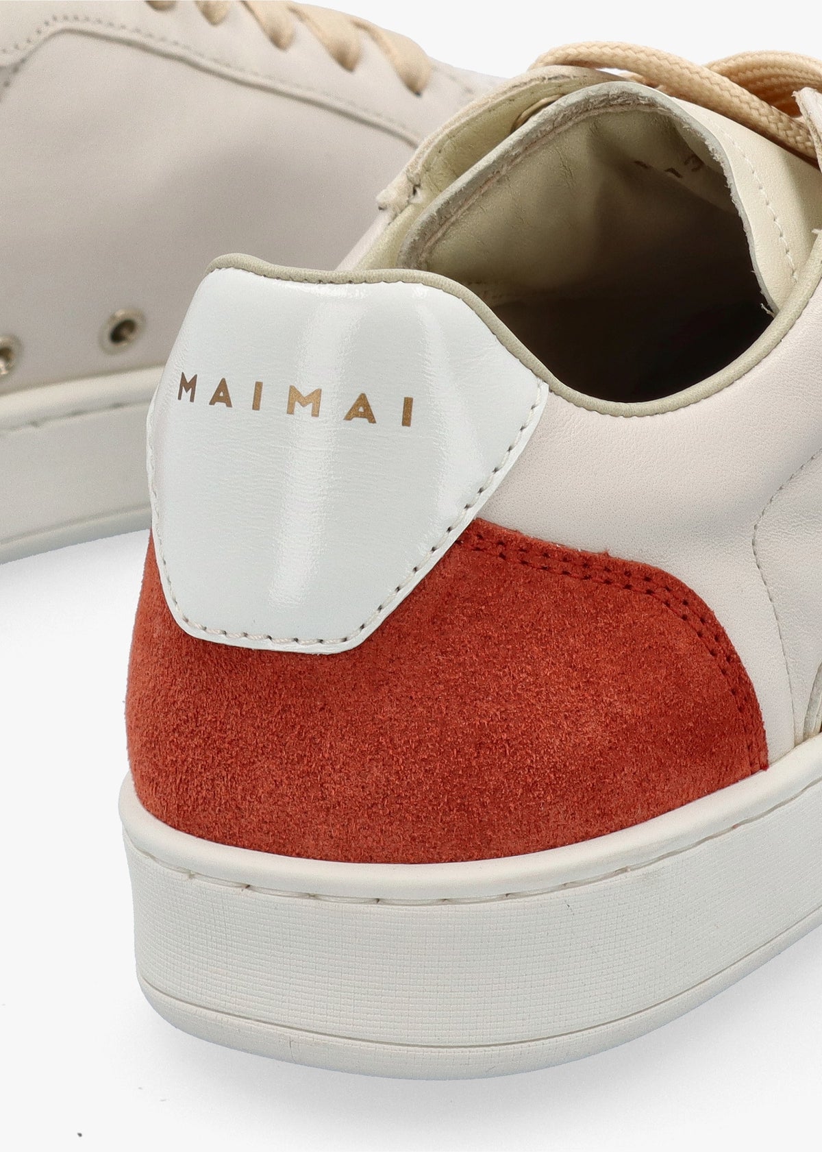 Acanto Basket Cream Leather Low Profile Trainers